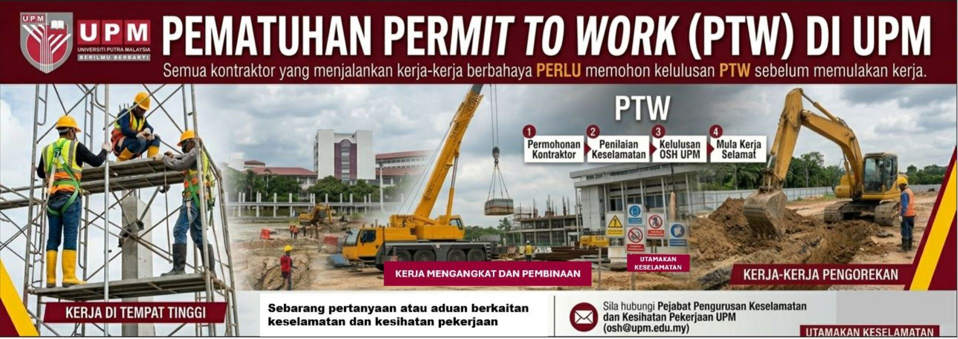PEMATUHAN PERMIT TO WORK DI UPM